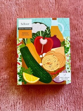 Seltzer Veggie Recipe 1000 Piece Puzzle